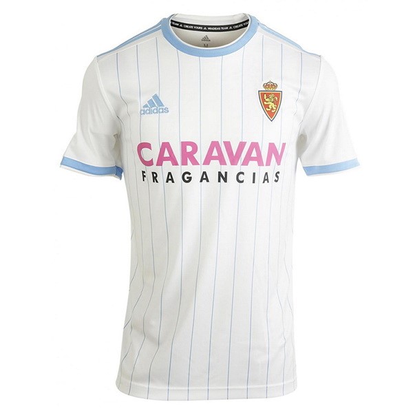 Tailandia Camiseta Real Zaragoza 1ª 2018-2019 Blanco